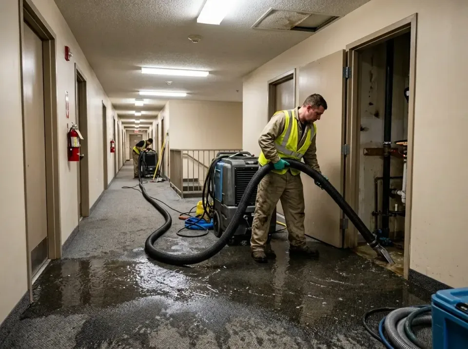 multi-unit-apartment-hallway-f-005 — frequently asked questions, Emergency Burst Pipe Water Extraction & Removal in Kent, WA
